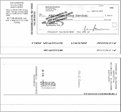 Business Size Check Returned for NSF